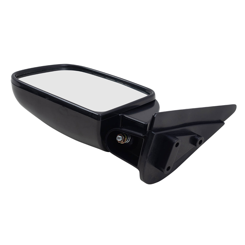 Brock Replacement Pair Set Manual Side View Mirrors Sail Mounted Compatible with Pickup without vent window 8794089147 8791089149