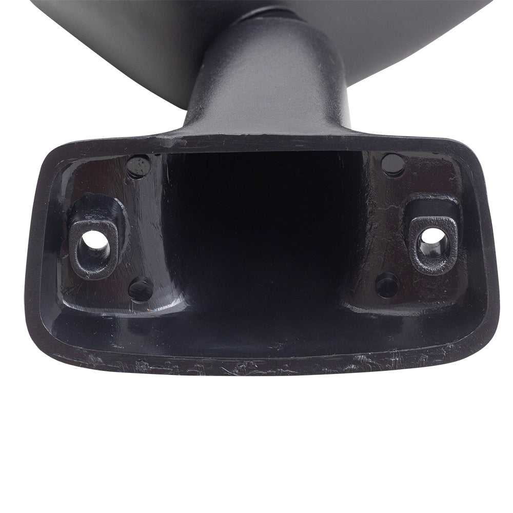 Brock Replacement Driver and Passenger Manual Side View Mirror Textured Compatible with 1984-1986 4Runner 8794089118 8791089121