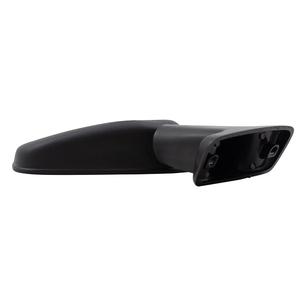 Brock Replacement Driver and Passenger Manual Side View Mirror Textured Compatible with 1984-1986 4Runner 8794089118 8791089121