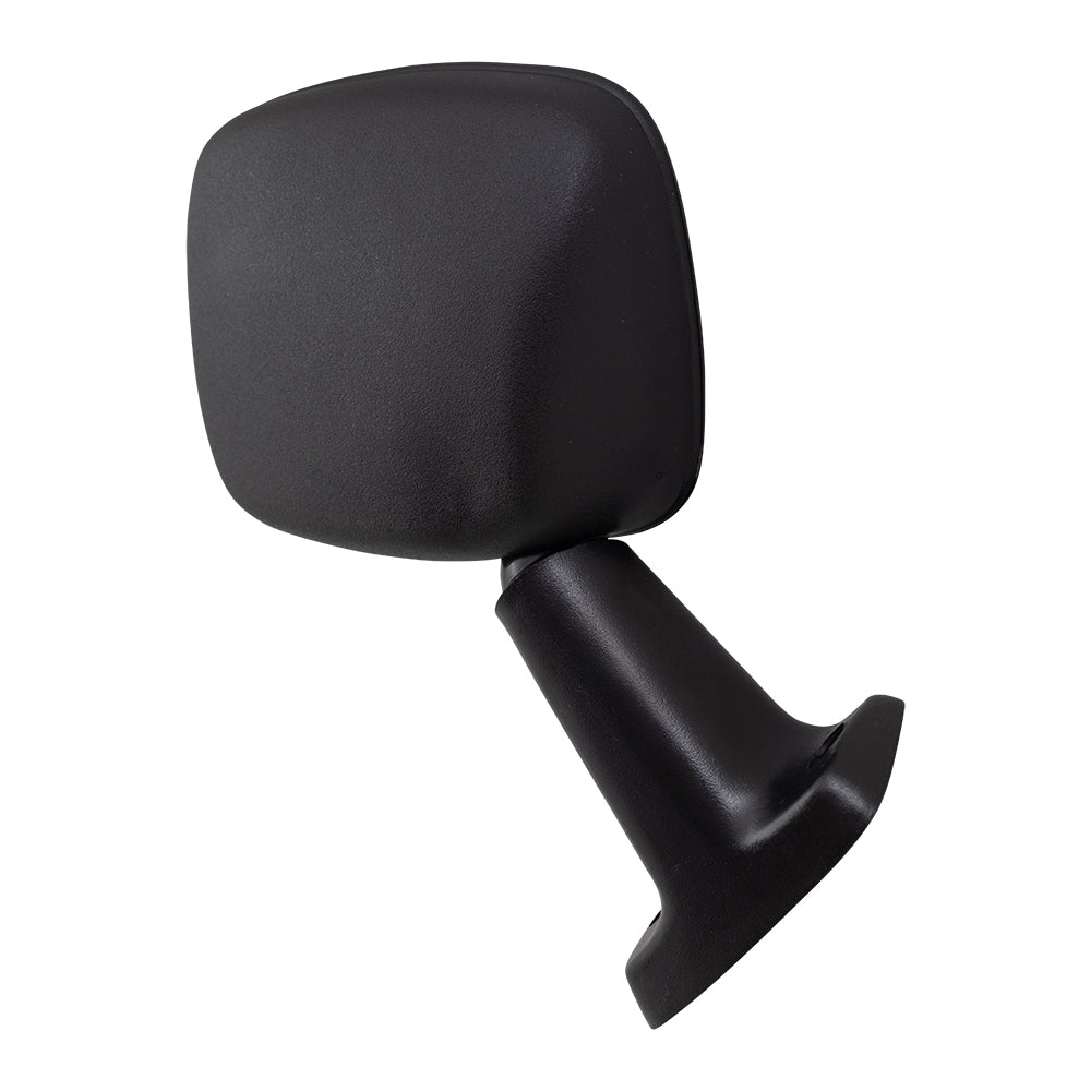 Brock Replacement Driver and Passenger Manual Side View Mirror Textured Compatible with 1984-1986 4Runner 8794089118 8791089121