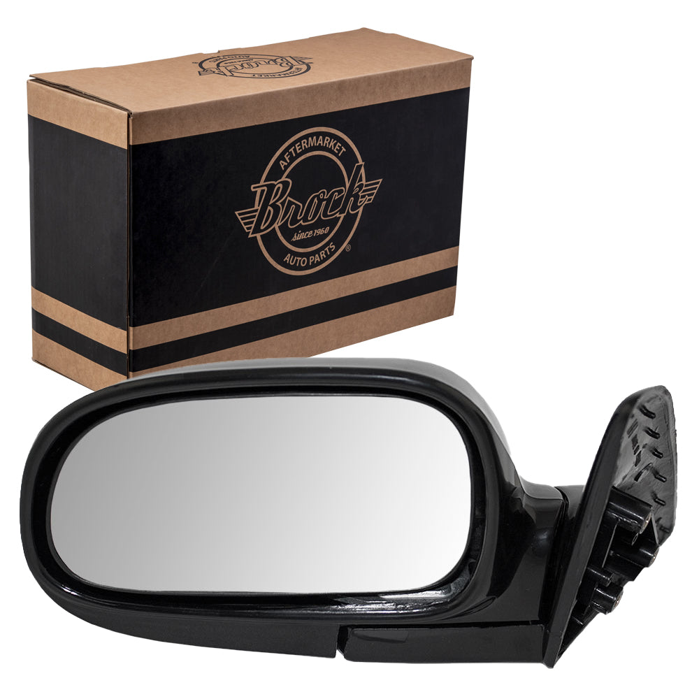 Brock Replacement Drivers Manual Side View Mirror Ready-to-Paint Compatible with 1993-1997 Corolla 8794002061