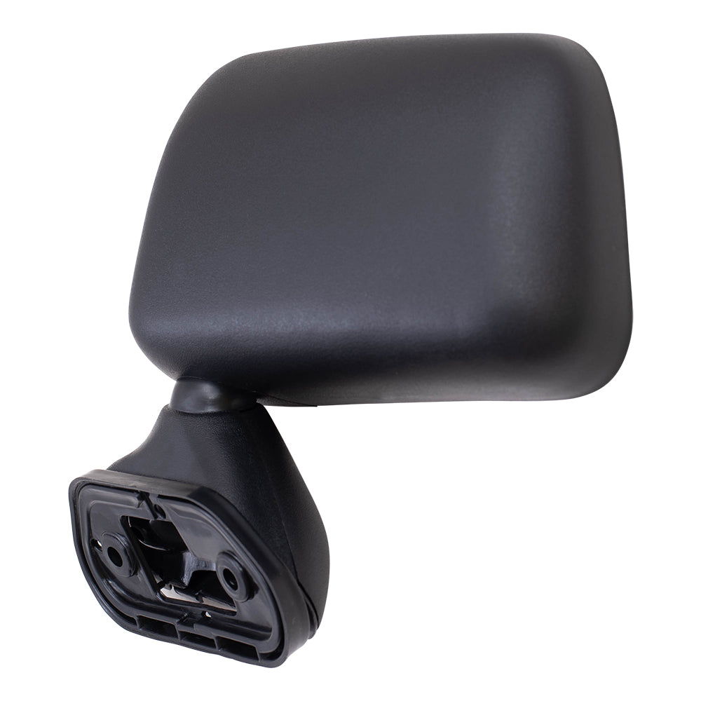 Brock Replacement Drivers Manual Side View Door Skin Mounted Textured Mirror Compatible with Pickup Truck with vent window 87940-89141