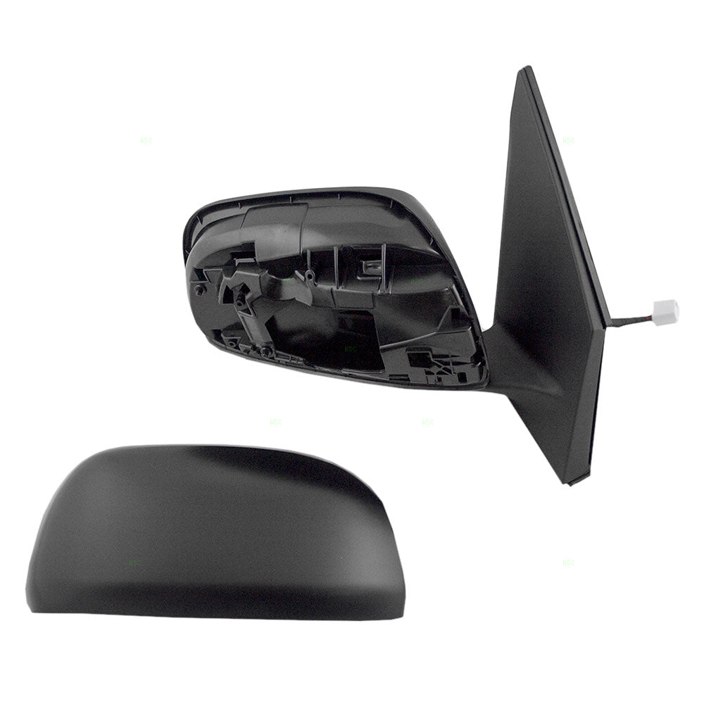 Brock Replacement Passengers Power Side View Mirror Non Heated w/o Signal Replacement Compatible with 06-08 RAV4 8791042870