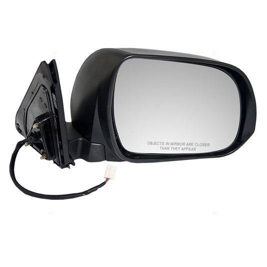 Brock Replacement Passengers Power Side View Mirror Ready-to-Paint Compatible with 08-13 Highlander and Hybrid 87910-48341