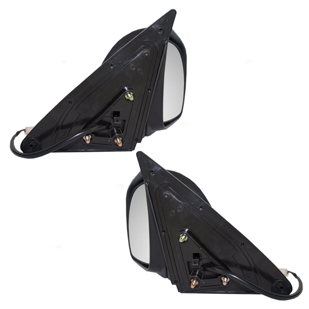 Brock Replacement Driver and Passenger Power Side View Mirrors Ready-to-Paint Compatible with 08-13 Highlander and Hybrid 87940-48291 87910-48341