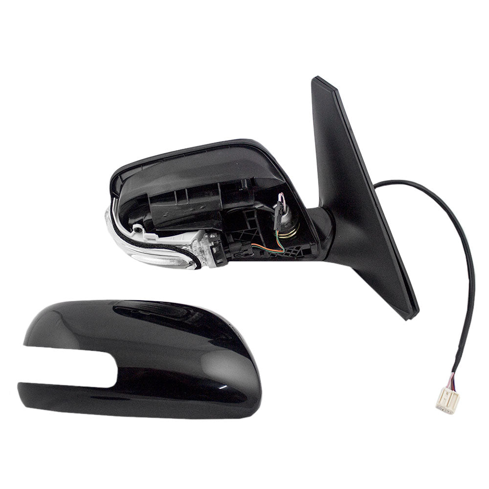 Fits Scion xB 08-15 Passengers Side View Power Mirror Signal w/ Glass & Housing