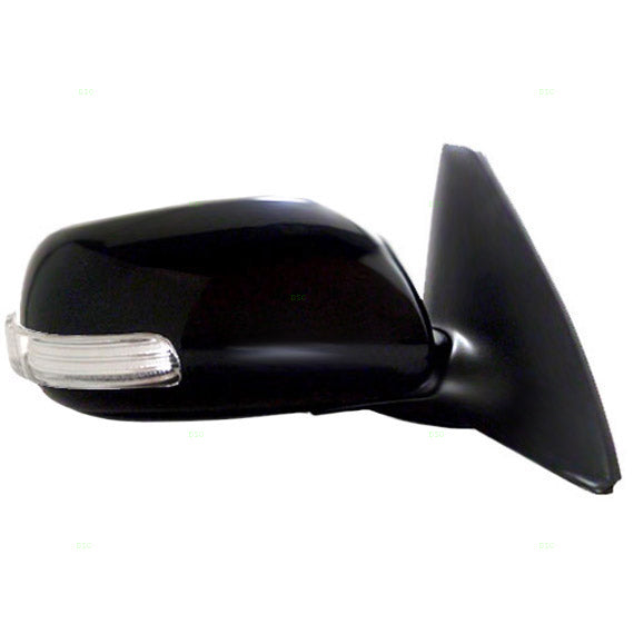 Brock Replacement Passengers Power Side View Mirror with Signal Ready-to-Paint Compatible with 2011-2016 tC 87910-21200