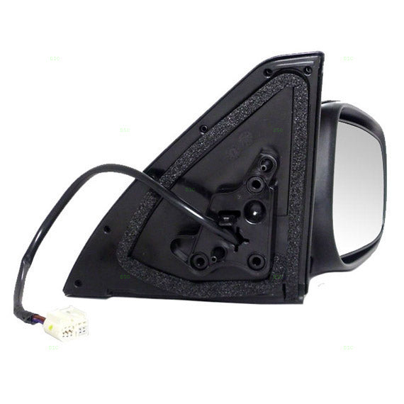 Brock Replacement Passengers Power Side View Mirror with Signal Ready-to-Paint Compatible with 2011-2016 tC 87910-21200