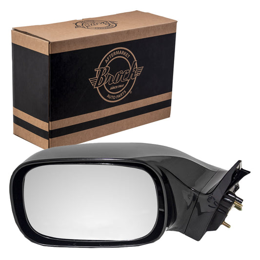 Brock Replacement Drivers Power Side View Mirror Heated w/o Signal Ready-to-Paint Compatible with 05-10 Avalon 87940-AC906