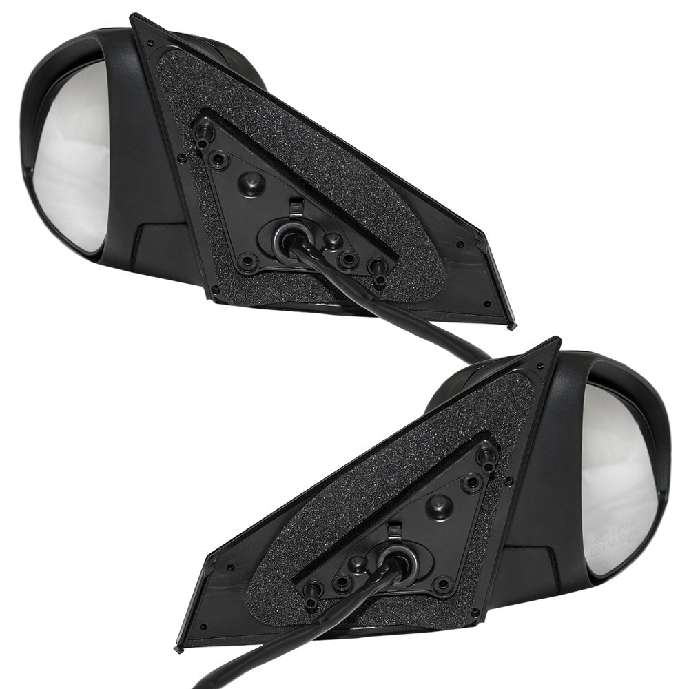 Brock Replacement Pair Set Power Side View Mirrors Heated Signal Memory Ready-to-Paint Compatible with Avalon & Hybrid 87907-07010 87902-07020