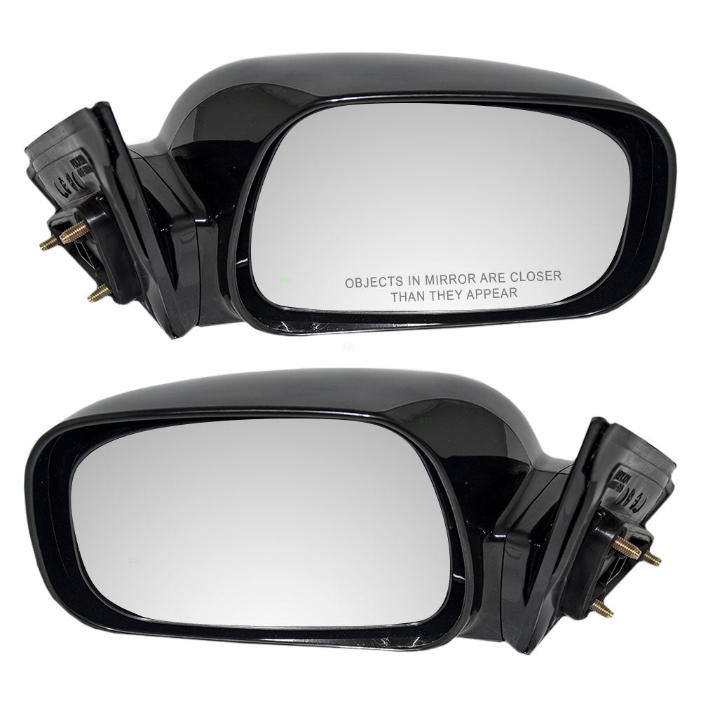 Brock Replacement Power Side View Mirror Ready-to-Paint Driver Passenger Compatible with 02-06 Camry USA 87940-AA080-C0 87910-AA080-C0