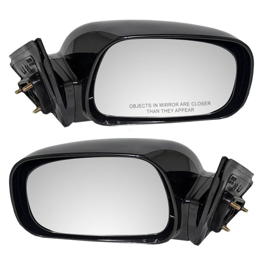 Brock Replacement Power Side View Mirror Ready-to-Paint Driver Passenger Compatible with 02-06 Camry USA 87940-AA080-C0 87910-AA080-C0