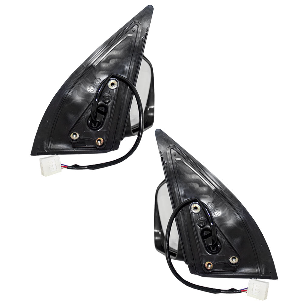 Brock Replacement Driver and Passenger Power Side View Mirrors Ready-to-Paint Compatible with 01-07 Highlander 06-07 Highlander Hybrid SUV 8794048150C0 8791048150C0