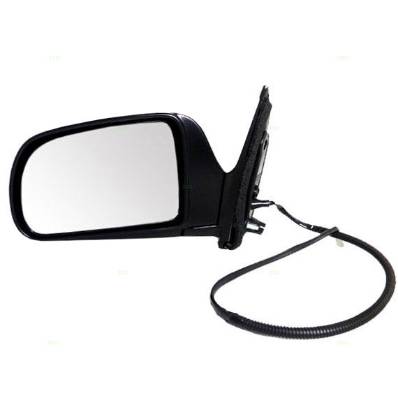Brock Replacement Drivers Power Side View Mirror Ready-to-Paint Compatible with 1998-2003 Sienna Van 87940-08040