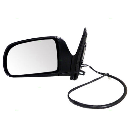 Brock Replacement Drivers Power Side View Mirror Ready-to-Paint Compatible with 1998-2003 Sienna Van 87940-08040