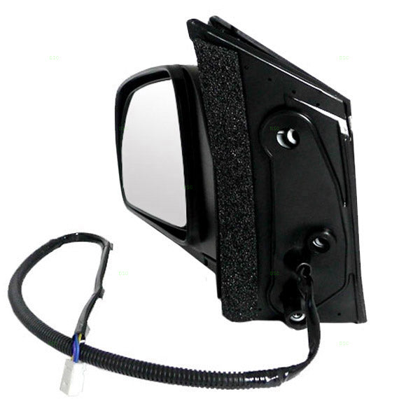 Brock Replacement Drivers Power Side View Mirror Ready-to-Paint Compatible with 1998-2003 Sienna Van 87940-08040