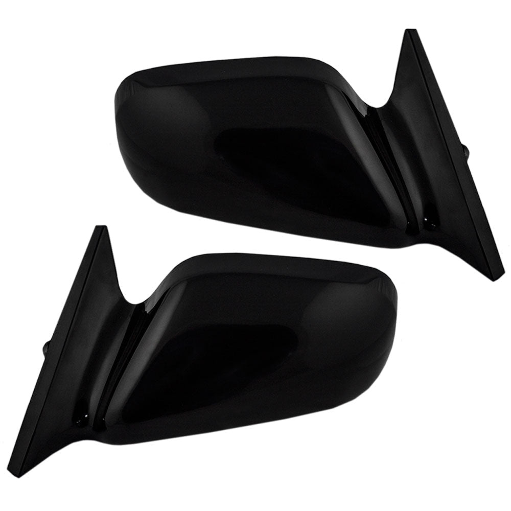 Brock Replacement Driver and Passenger Power Side View Mirrors Ready-to-Paint Compatible with 1999-2003 Solara 87940-AA060-C0 87910-AA060-C0