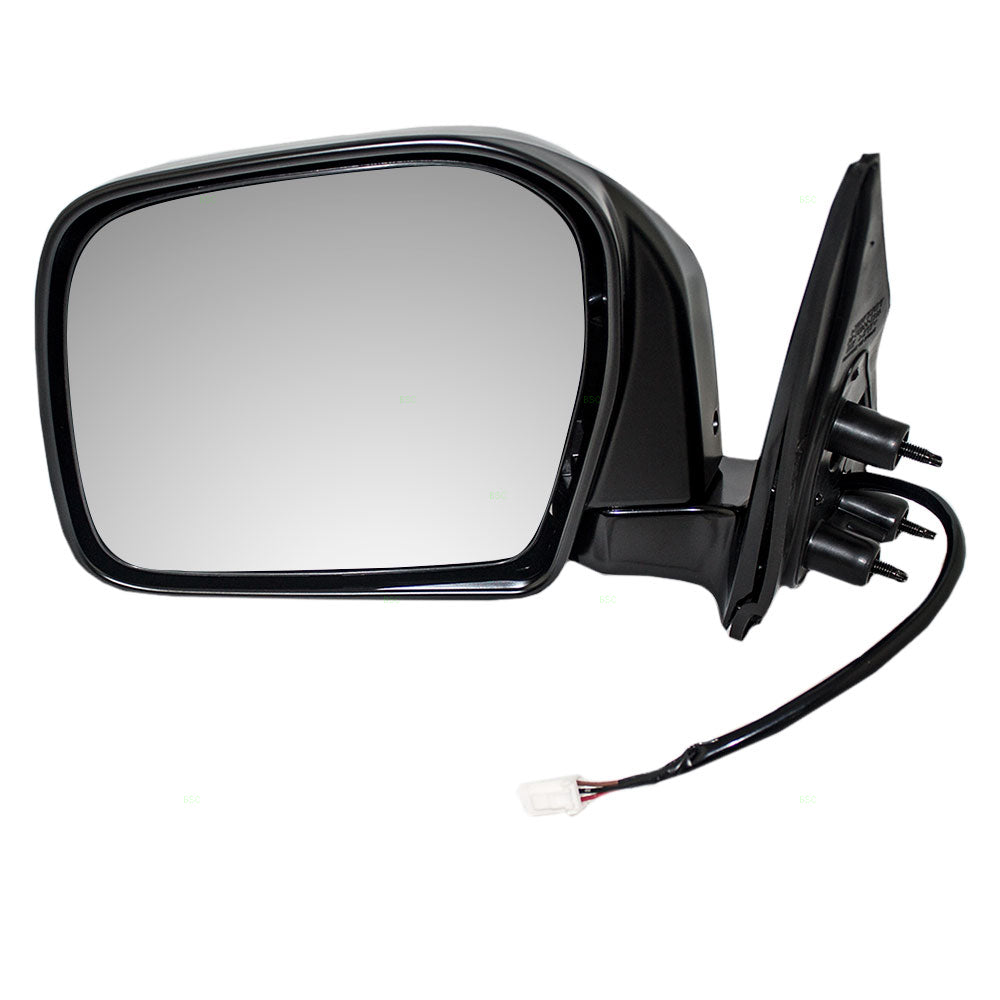 Brock Replacement Drivers Power Side View Mirror Ready-to-Paint Compatible with 00-04 Tacoma Pickup Truck 87940-35551