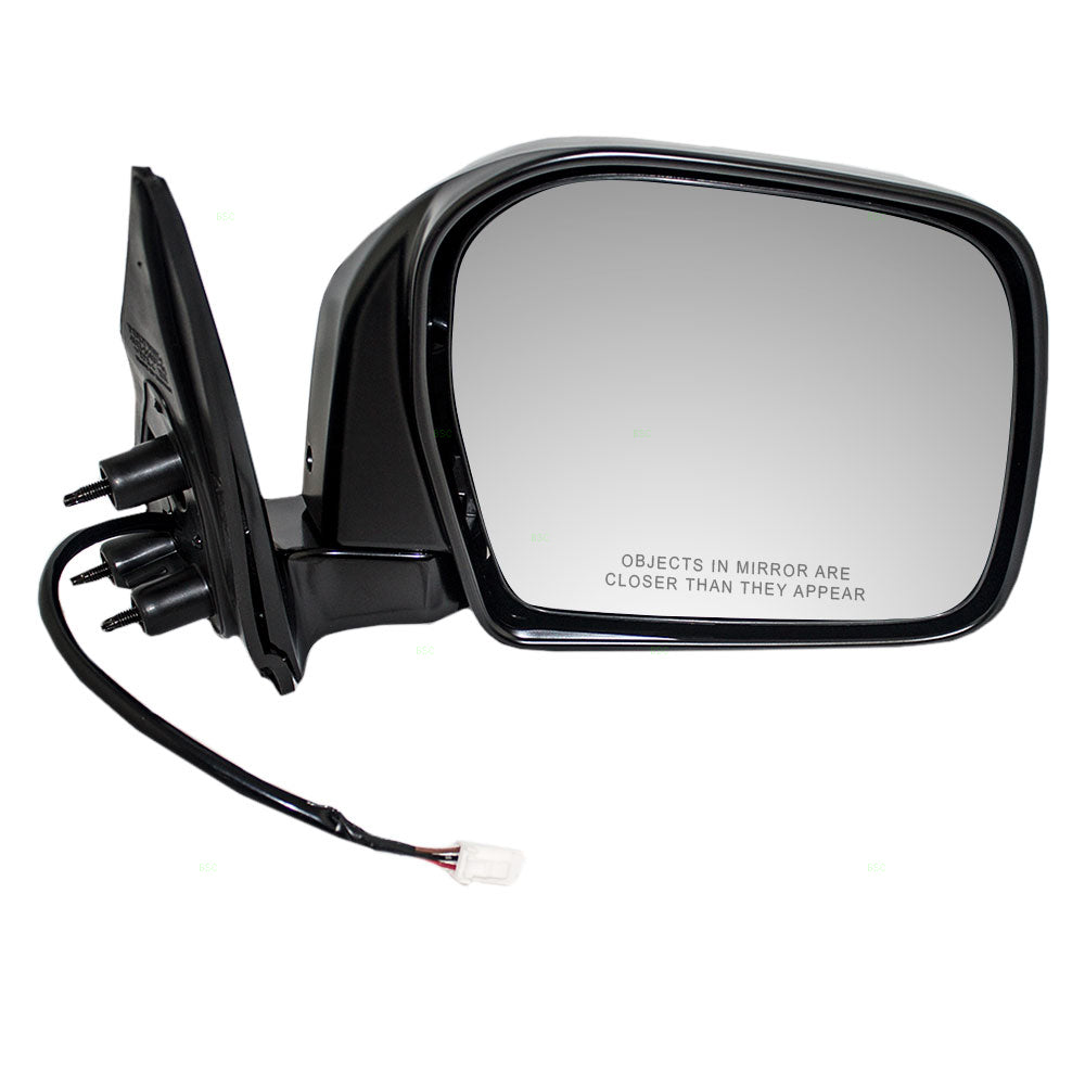 Brock Replacement Passengers Power Side View Mirror Ready-to-Paint Compatible with 00-04 Tacoma Pickup Truck 87910-35580
