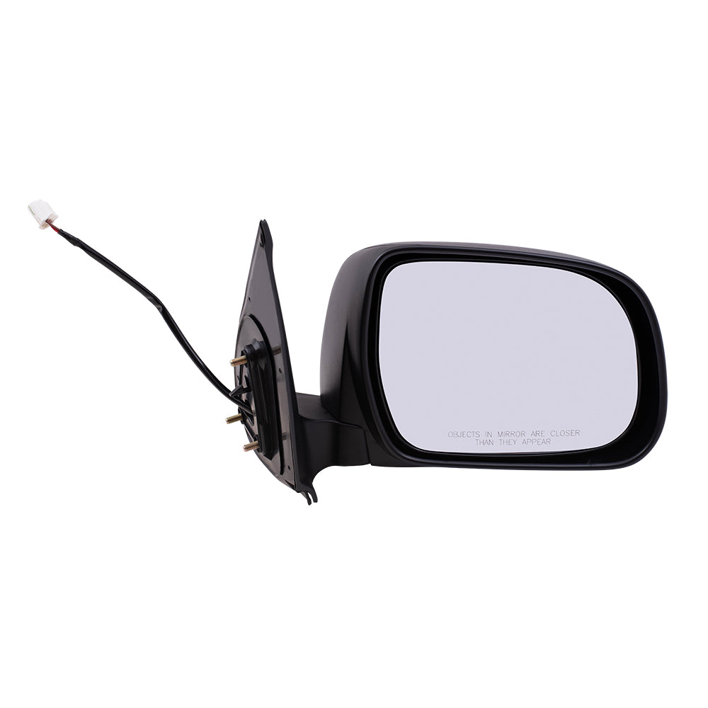 Brock Replacement Driver and Passenger Power Side View Mirrors Textured Compatible with 05-11 Tacoma Pickup Truck 87940-04180 87910-04170