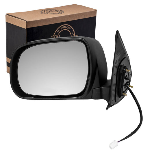 Fits Toyota Tacoma Truck 05-11 Drivers Side View Power Mirror Glass w/ Housing