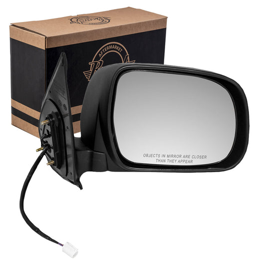 Fits Toyota Tacoma Truck 05-11 Passengers Side View Power Mirror Glass w/Housing