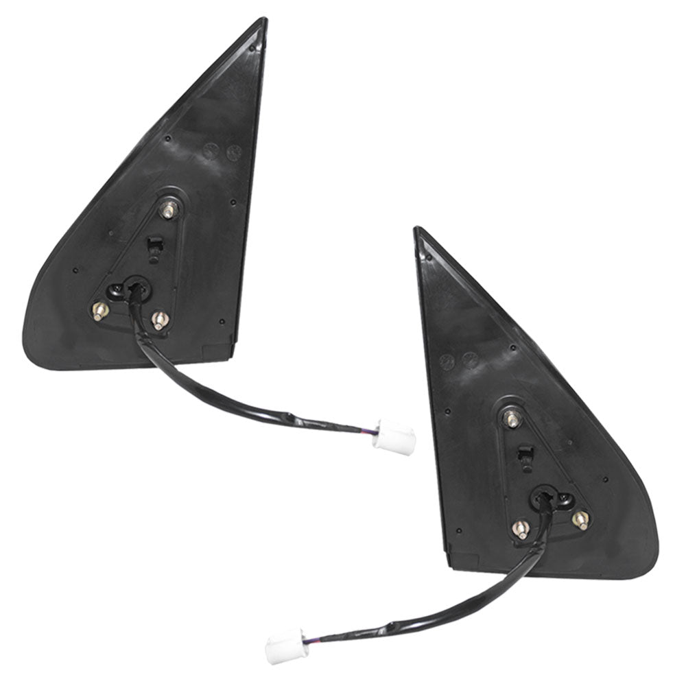 Brock Replacement Driver and Passenger Power Side View Mirrors Ready-to-Paint Compatible with 05-11 Tacoma Pickup Truck 87940-04190-C0 87910-04180-C0
