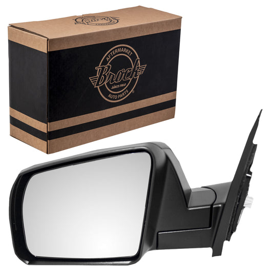 Fits Toyota Sequoia Tundra Truck Drivers Side Power Textured Mirror Assembly