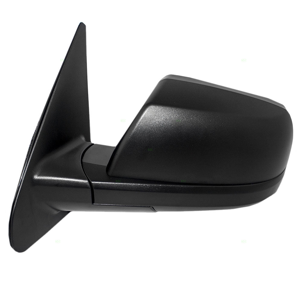 Brock Replacement Drivers Power Side View Mirror Heated Textured Compatible with 07-13 Tundra 08-13 Sequoia 87940-0C181