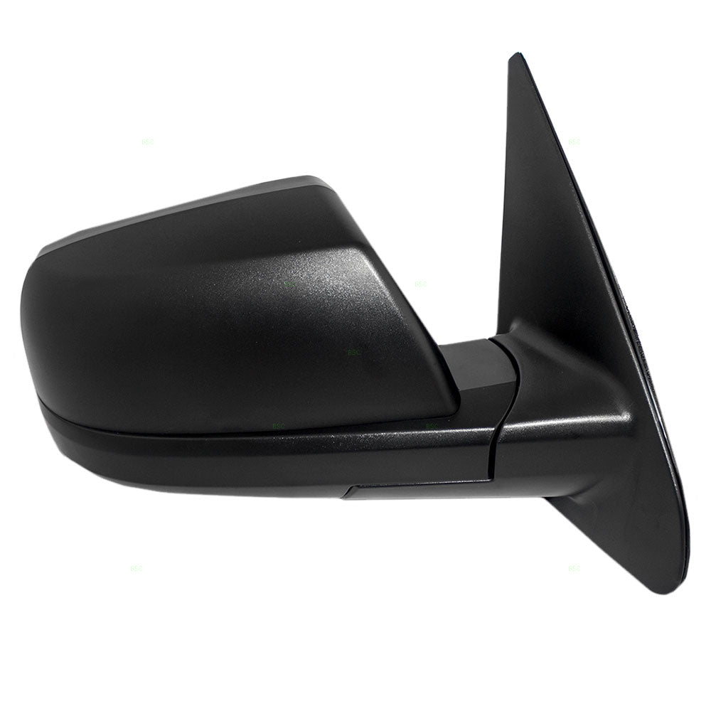 Brock Replacement Passengers Power Side View Mirror Heated Textured Compatible with 07-13 Tundra 08-13 Sequoia 87910-0C181
