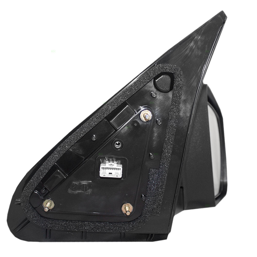 Brock Replacement Passengers Power Side View Mirror Heated Textured Compatible with 07-13 Tundra 08-13 Sequoia 87910-0C181