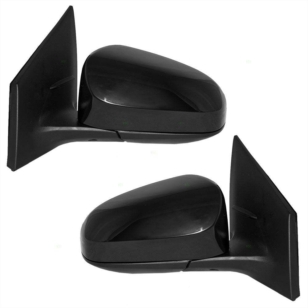 Brock Replacement Set Driver and Passenger Power Side View Mirrors Compatible with 2014-2019 Corolla 87940-02F20-C0 87910-02F80-C0