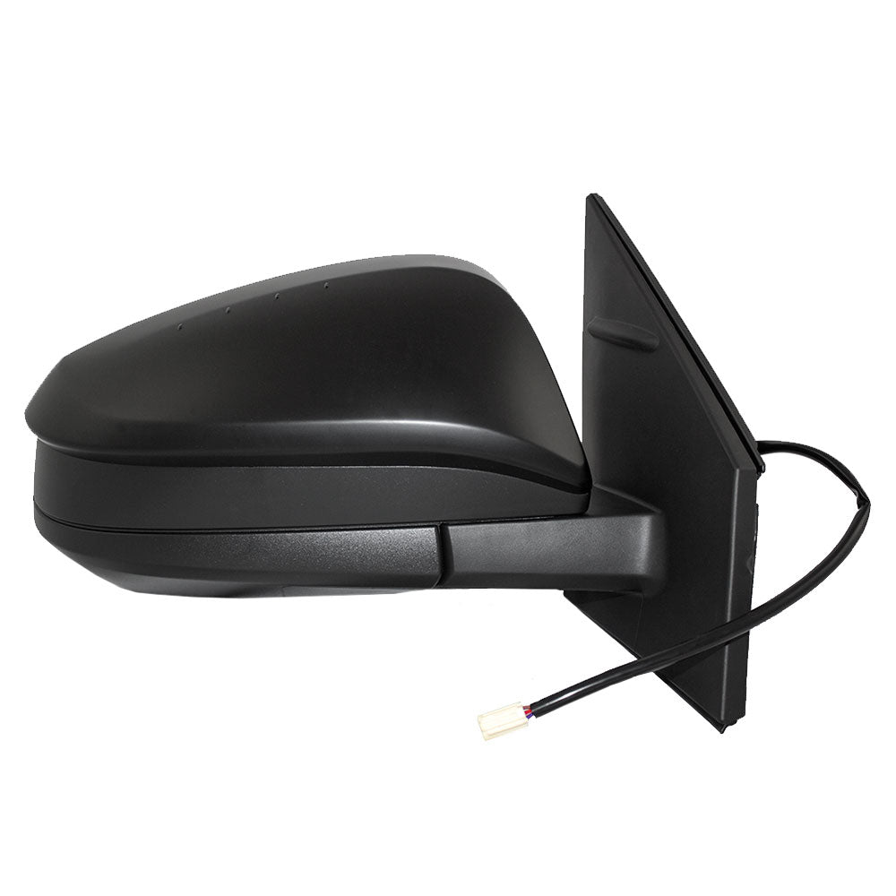 Brock Replacement Passengers Power Side View Mirror Textured Compatible with 13-15 RAV4 SUV 879100R070