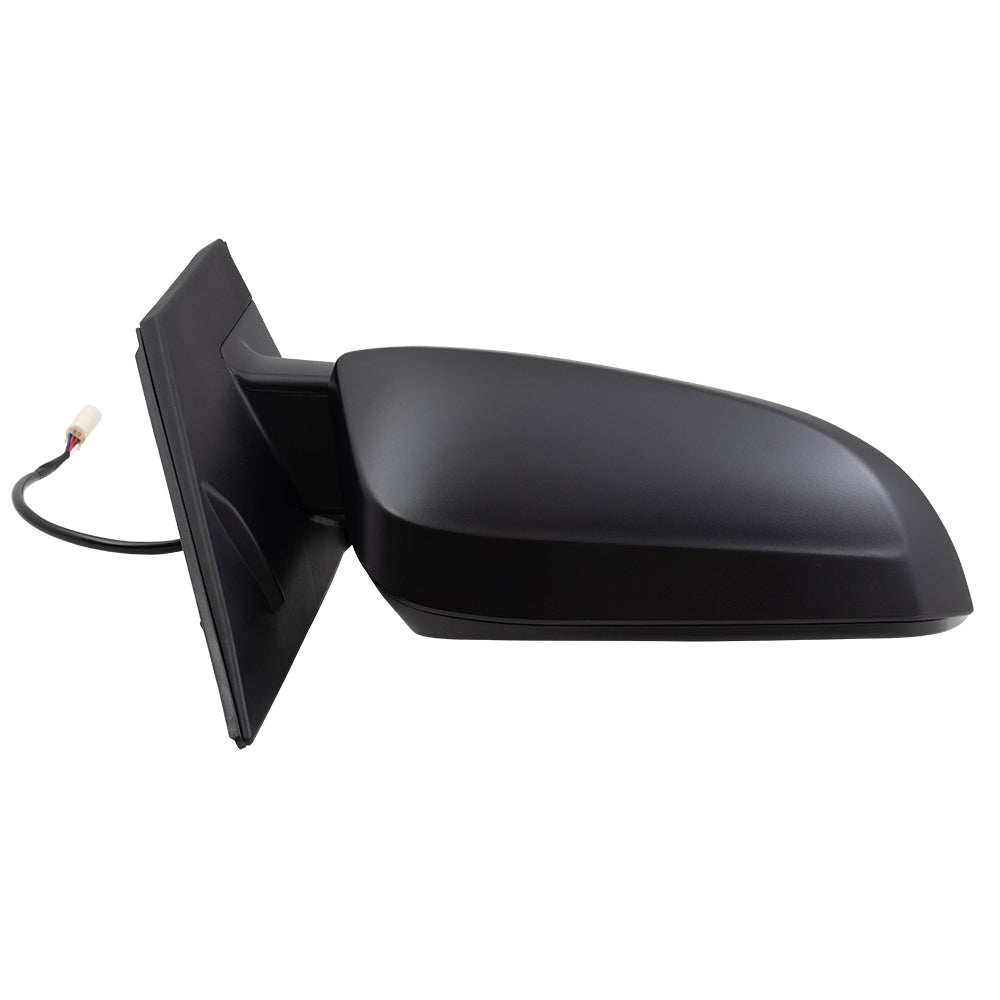 Brock Replacement Pair Set Power Side View Mirrors Spotter Glass Textured Compatible with 2016-2018 RAV4 879400R210 879100R200 87940-0R210 87910-0R200