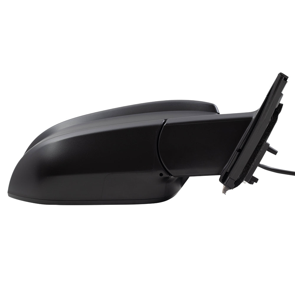 Brock Replacement Pair Set Power Side View Mirrors Spotter Glass Textured Compatible with 2016-2018 RAV4 879400R210 879100R200 87940-0R210 87910-0R200