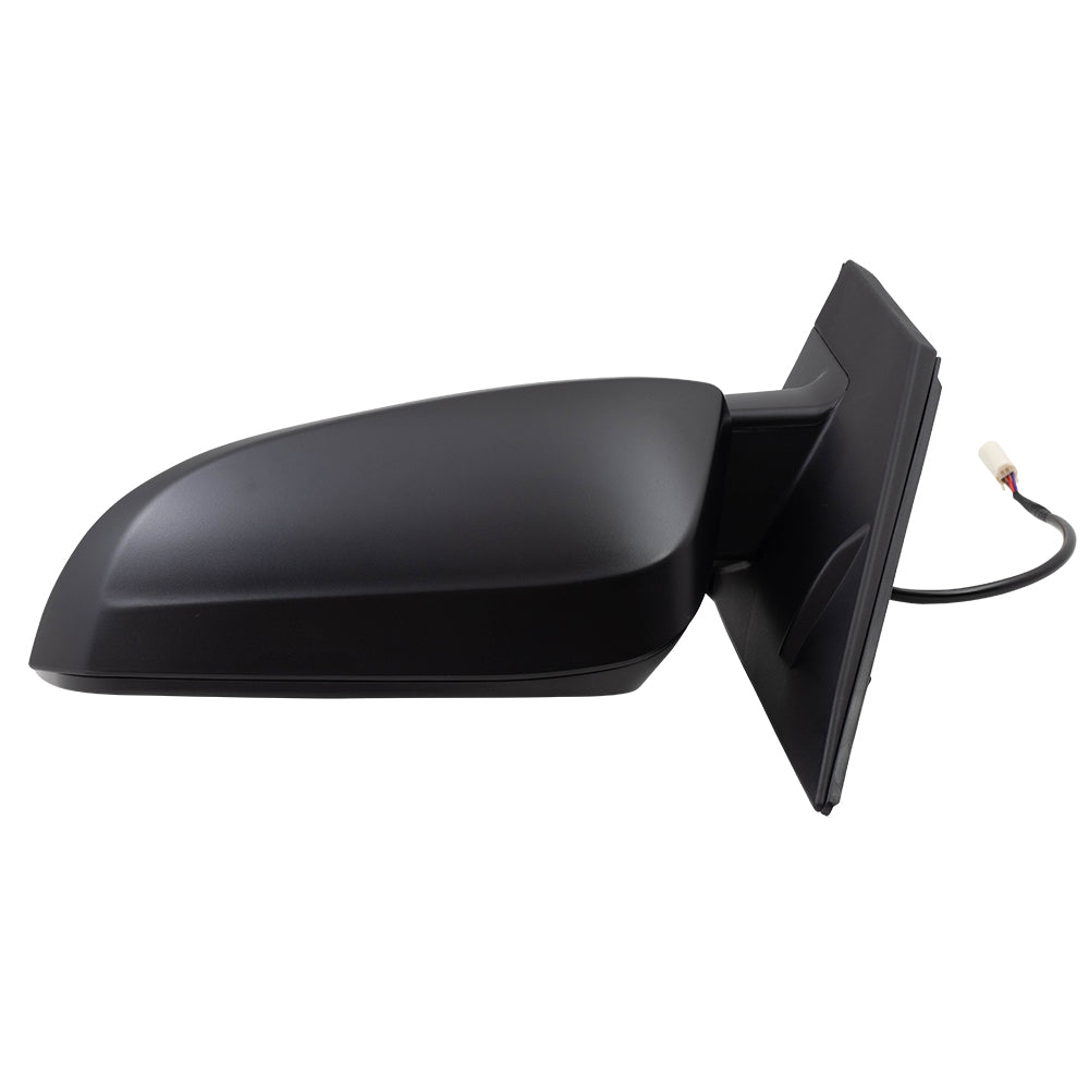 Brock Replacement Power Side View Mirror Driver Spotter Glass Textured Compatible with 2016-2018 RAV4 879400R210 87940-0R210