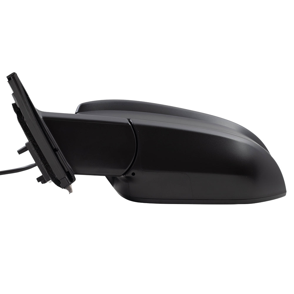 Brock Replacement Power Side View Mirror Driver Spotter Glass Textured Compatible with 2016-2018 RAV4 879400R210 87940-0R210