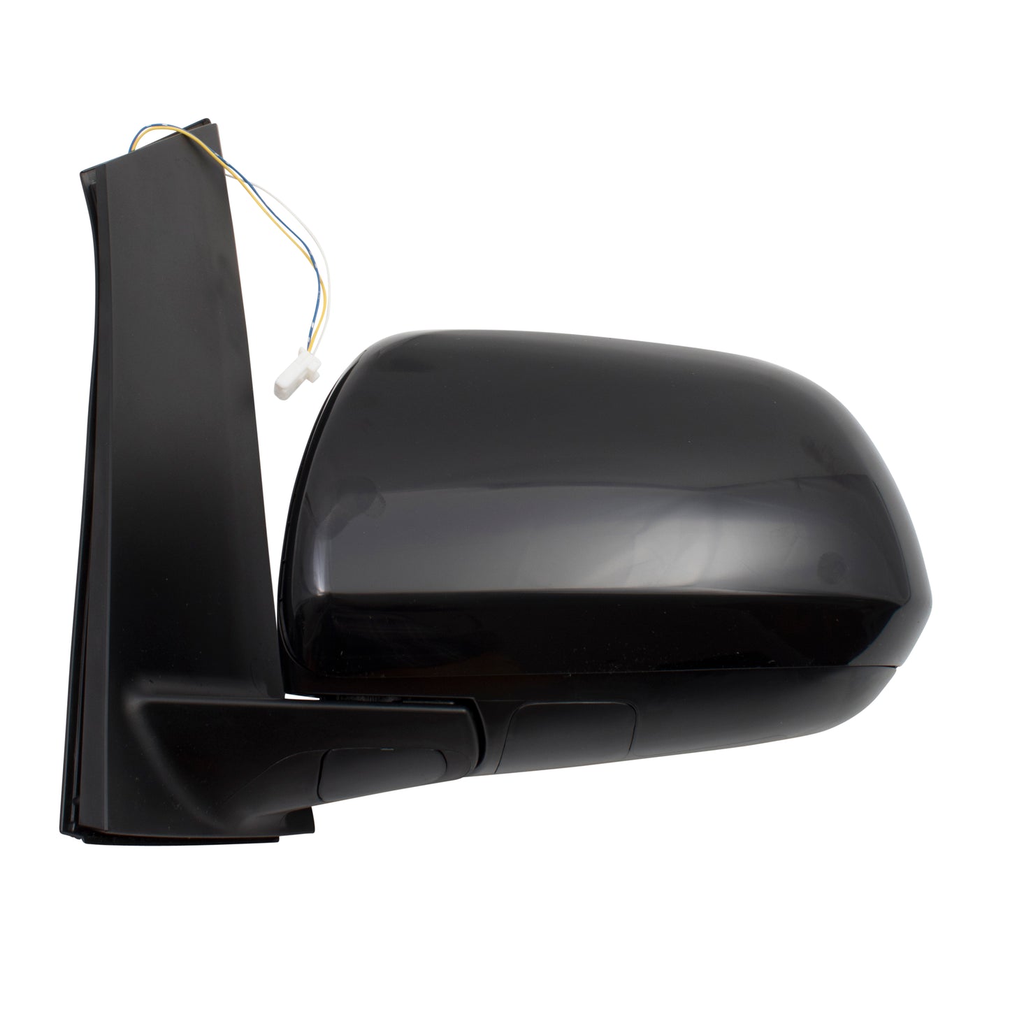 Brock Replacement Pair Set Power Side View Mirrors Spotter Glass Textured Compatible with 2015-2018 Sienna Van 8794008140 TO1320338 8791008140 TO1321338