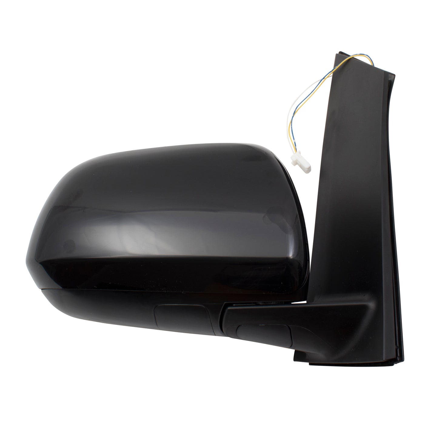 Brock Replacement Passengers Power Side View Mirror Spotter Glass Right Compatible with 2015-2018 Sienna Van 8791008140 TO1321338