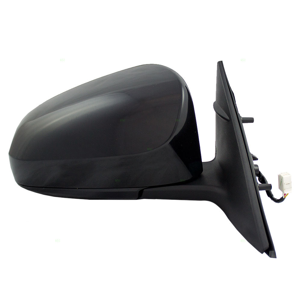 Brock Replacement Passengers Power Side View Mirror Ready-to-Paint Compatible with 2012-2014 Camry 87909-06400