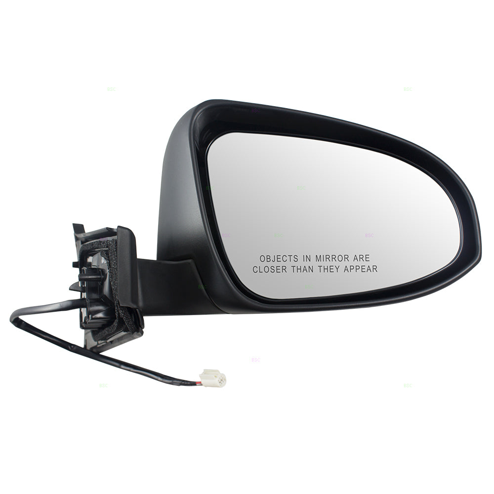 Fits 15-18 Toyota Yaris Hatchback Passengers Side Power Mirror 87910-0D550