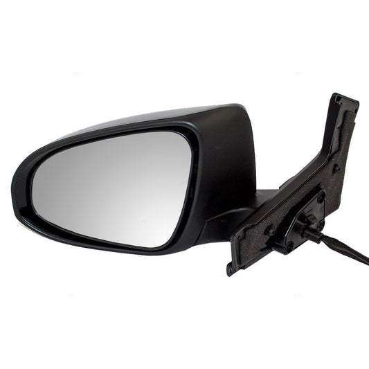 Brock Replacement Drivers Power Side View Mirror w/ Signal Left Compatible with 12-18 Prius C 8794052D90