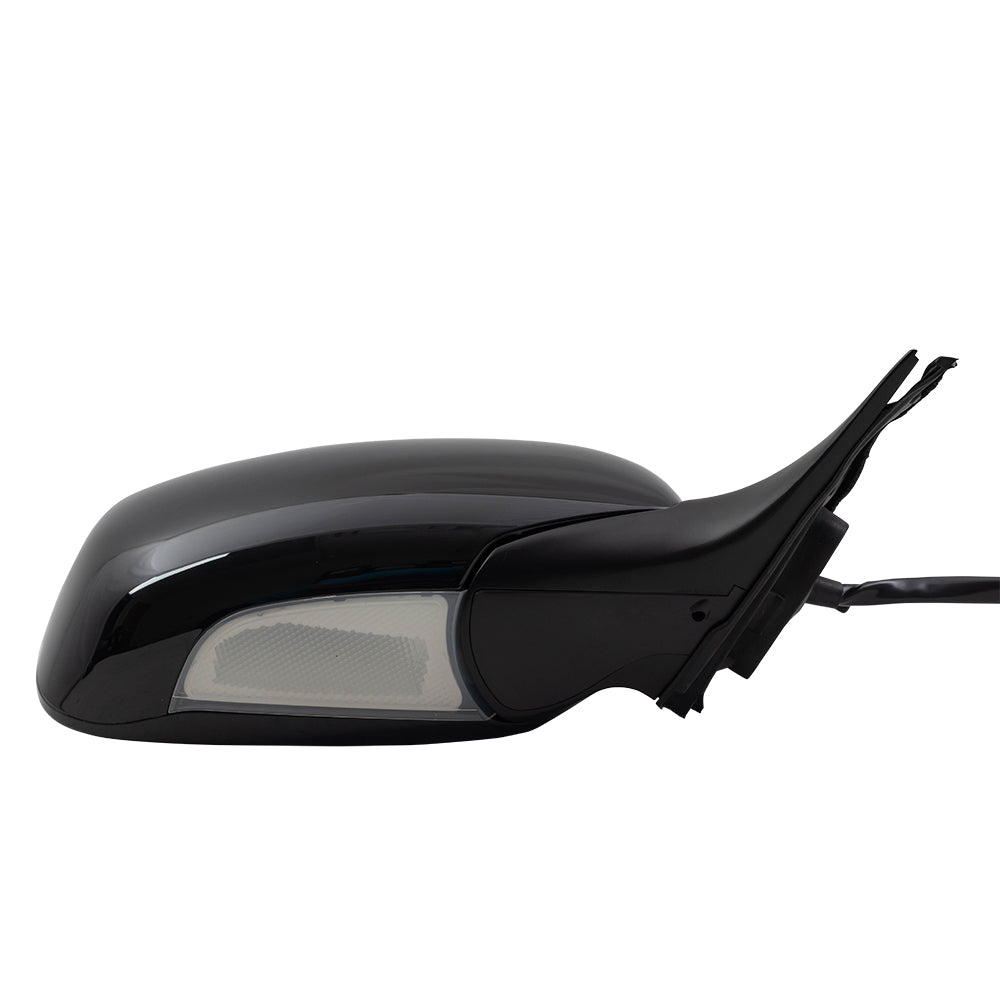 Brock Replacement Pair Side Mirrors GS430 Driver and Passenger Power Folding Set Heated Memory Puddle Lamp Compatible with 2006-2007 GS430 8790630300C0 8790130240C0