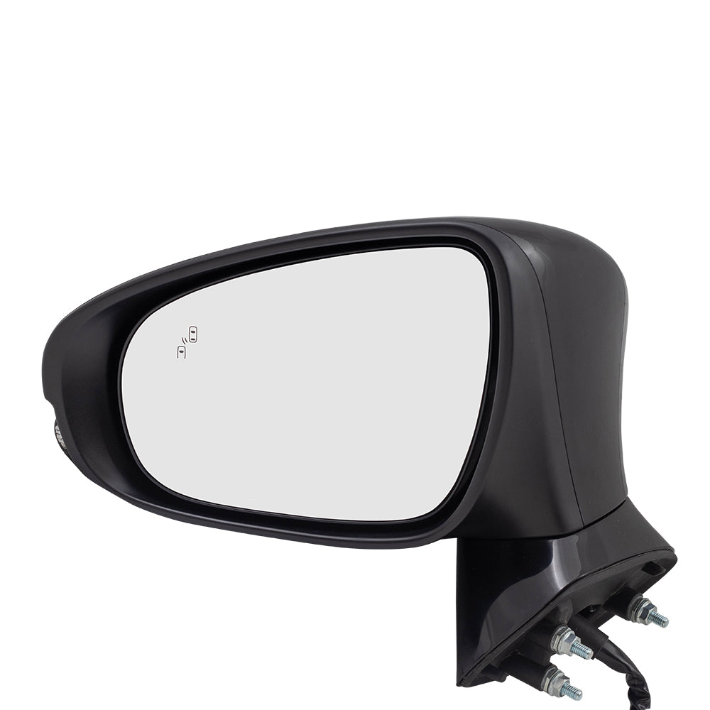 Brock Replacement Side Mirror Drivers Power Heated Signal Memory Puddle Lamp Blind Spot Detection Compatible with 2013-2018 GS350 GS450h 8794030D41C0 87940-30D41-C0