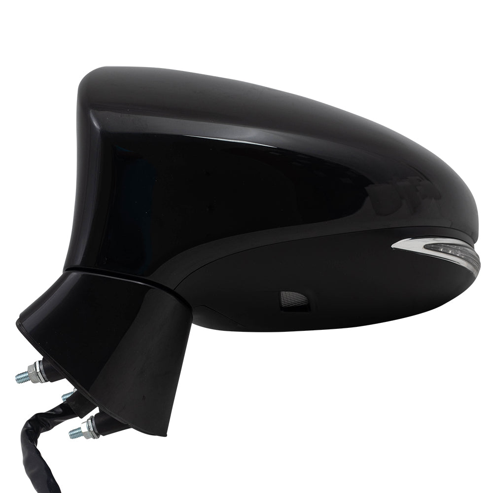 Brock Replacement Side Mirror Drivers Power Heated Signal Memory Puddle Lamp Blind Spot Detection Compatible with 2013-2018 GS350 GS450h 8794030D41C0 87940-30D41-C0