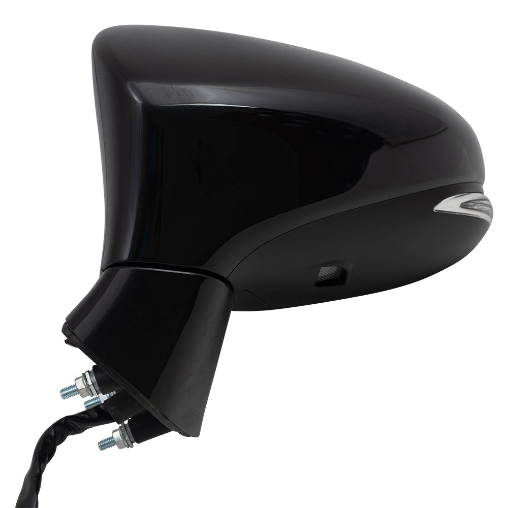 Brock Replacement Side Mirror Drivers Power Heated Signal Memory Puddle Lamp Blind Spot Detection Compatible with 2013-2018 GS350 GS450h 8794030D41C0 87940-30D41-C0