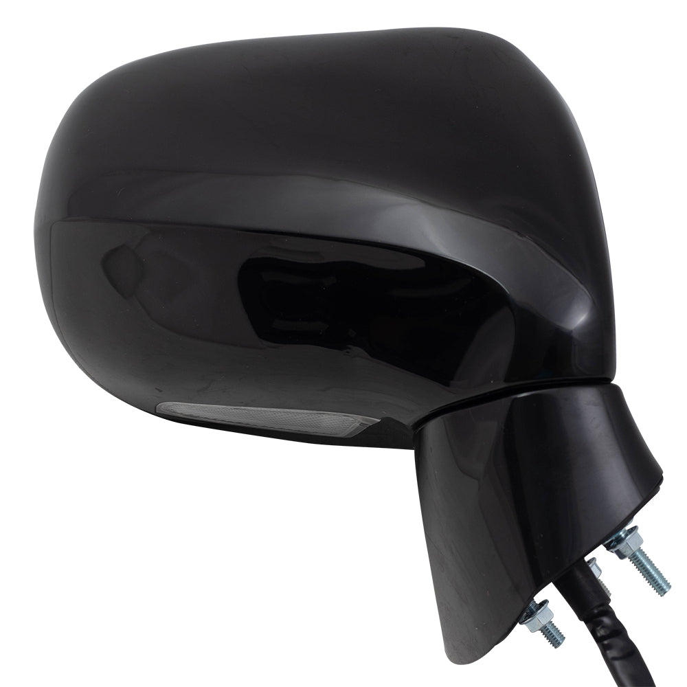 Brock Replacement Side Mirror Passengers Power Heated Memory Puddle Lamp Compatible with 2007 ES350 87901-33111-C0