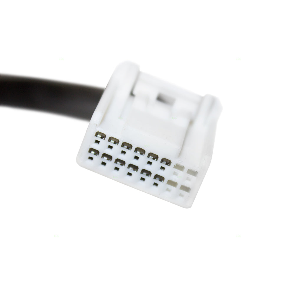 Fits 01-06 Lexus LS430 Drivers Side Power Fold Mirror Heated Memory Puddle Lamp