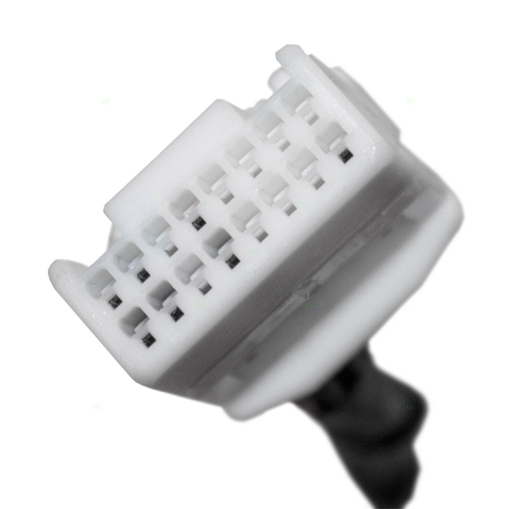 Brock Replacement Passengers Power Side View Mirror Heated Signal Puddle Lamp Compatible with 2014-2018 IS350 87910-53700-C0