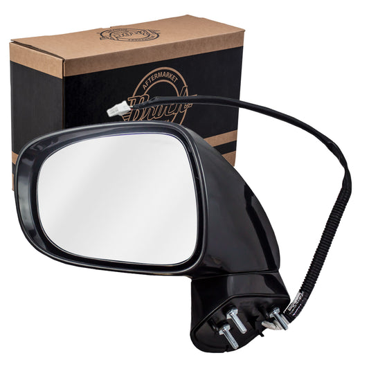 Brock Replacement Drivers Power Side View Mirror Heated Memory Puddle Lamp Compatible with 08-09 ES350 87906-33140-C0